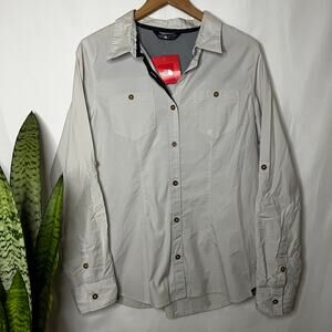 The North Face| Women’s standard fit coupe button down collard top NWT